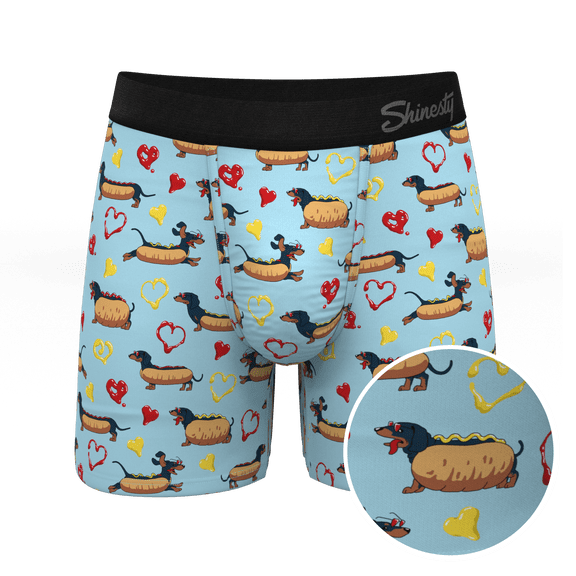 The Lovely Weiner - Shinesty Weiner Dogs Ball Hammock Pouch Underwear  Large