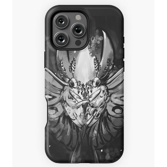 The Lovers Tarot Card Moth Design Art N5678 Phone Case for iPhone 17 16 15 14 13 12 11 Pro Max