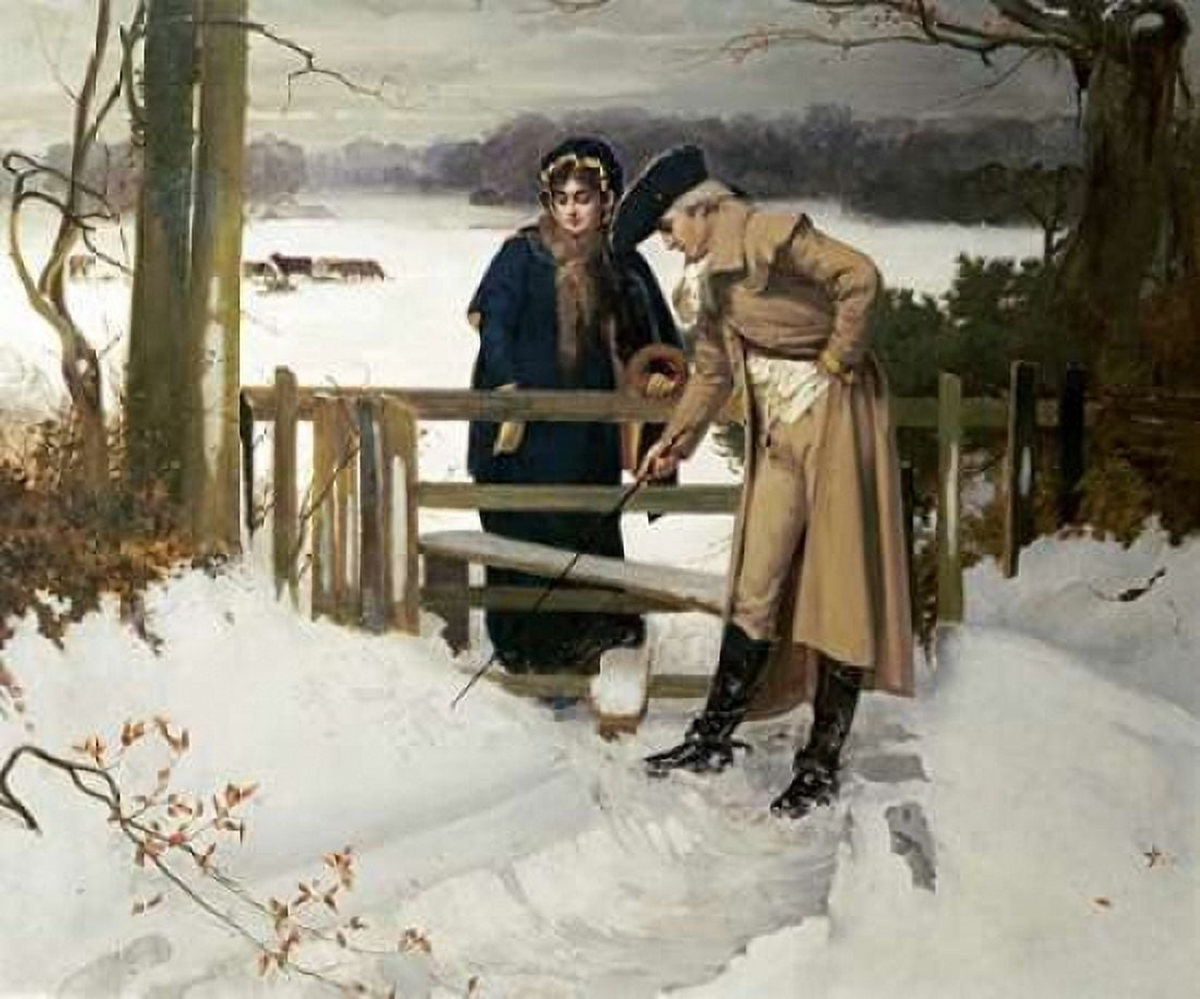 The Lovers Vows Canvas Art - William Holyoake (20 x 24)