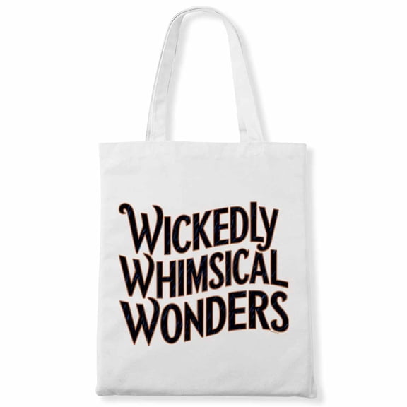 The LoversWickedly Whimsical Wonders Occult Goth Halloween Gothic Canvas Bag 1Pc