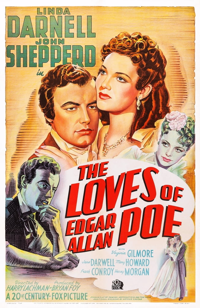 The Loves Of Edgar Allan Poe U Canvas Art - (11 x 17)