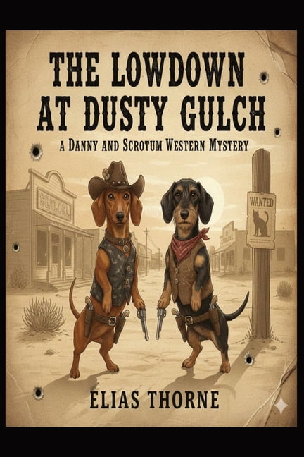The Lowdown &amp; Dusty Gulch - A Danny and Scrotum Western Mystery: A Danny &amp; Scrotum Western Mystery: A Gritty His, (Paperback)