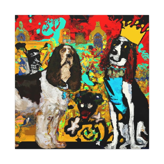 The Loyal Springer Spaniel - Canvas