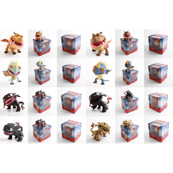 The Loyal Subjects Action Vinyls How to Train Your Dragons (Dragons) Wave 1 Individual Blindbox Action Figure (Window box)