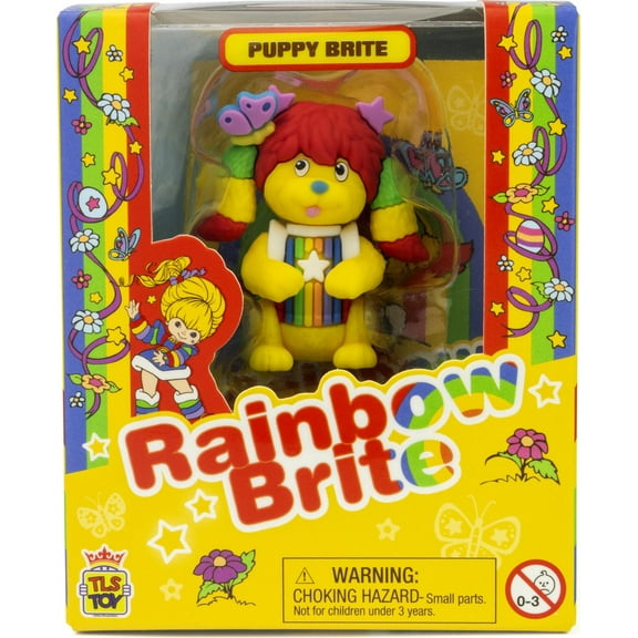 The Loyal Subjects Rainbow Brite Easter 2.5-inch Cheebee Puppy Brite Collectible Figure