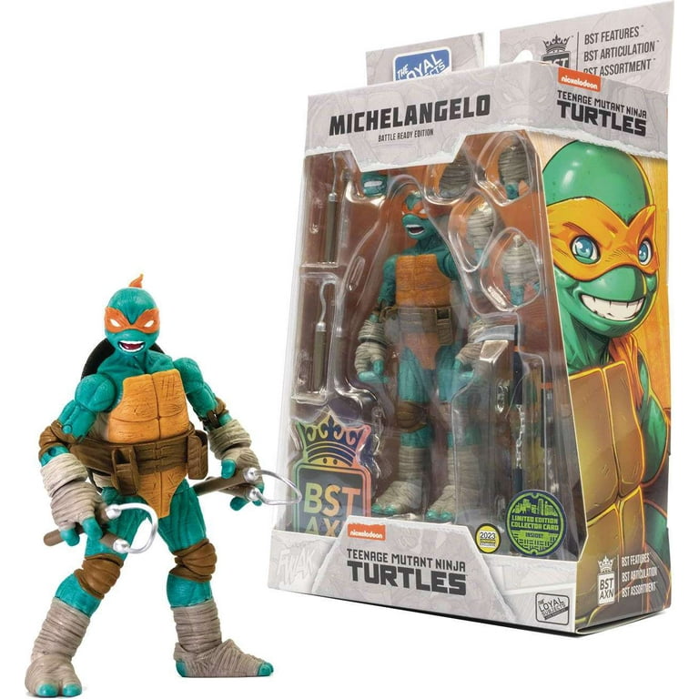 TMNT BST AXN IDW Michelangelo Action Figure Toy - Teenage