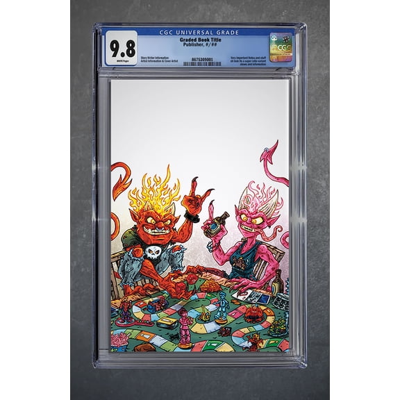 The Lucky Devils #1 CGC 9.8 Josh C Lyman PCB Hobby Variant B Virgin LTD 500