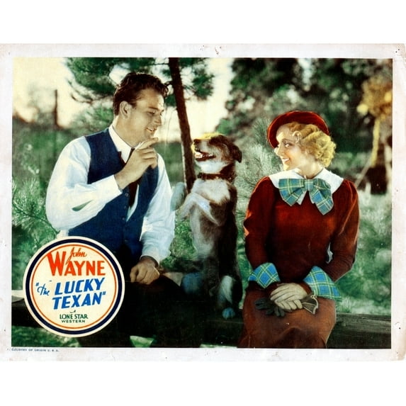 The Lucky Texan Movie Poster Masterprint (14 x 11)