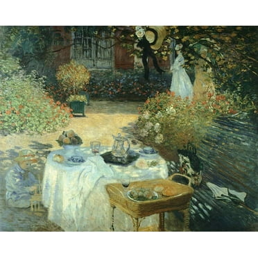 The Luncheon Monet - CANVAS OR FINE PRINT WALL ART