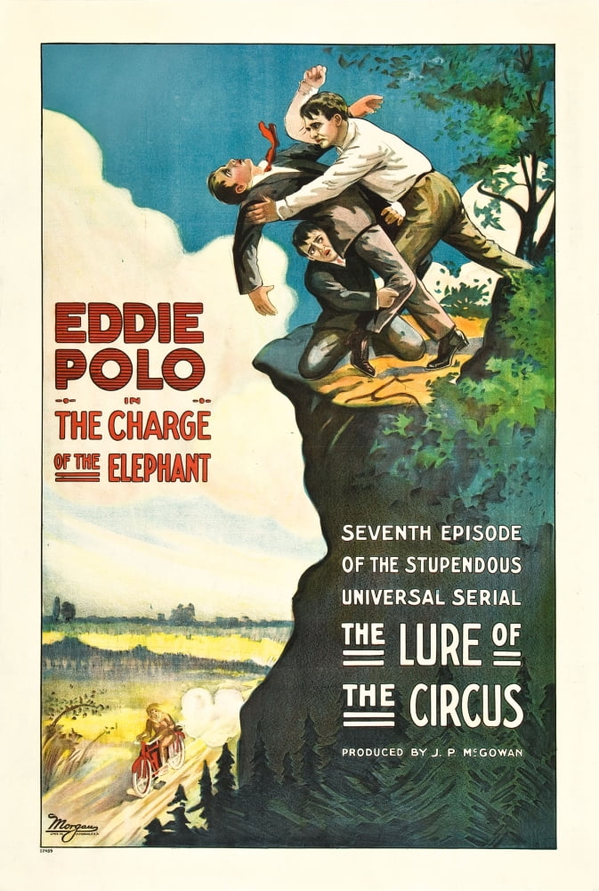 The Lure Of The Circus Canvas Art -  (11 x 17)