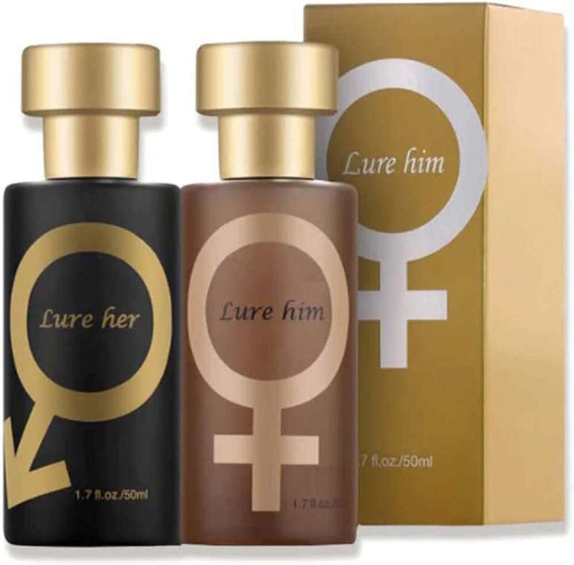 20PCS Lure Her Perfume for Men - Lure Pheromone Perfume,Golden Pheromone  Cologne for Men Attract Women(for Her),If you don't get 20PCS, you'll get a