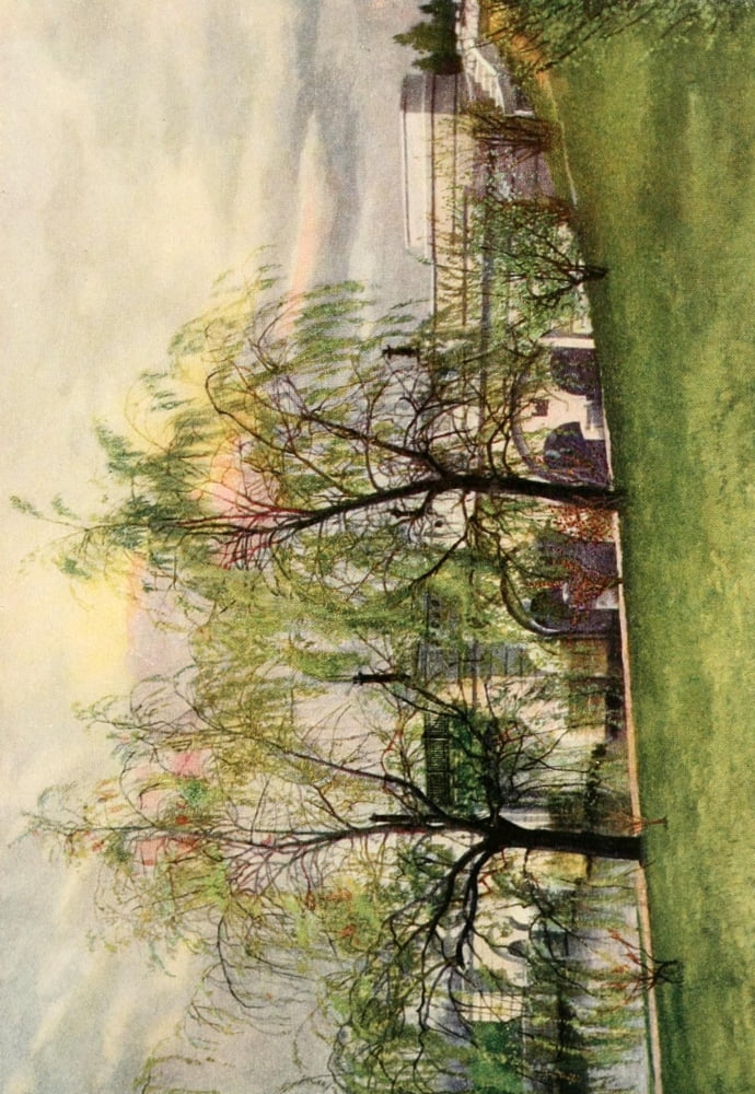The Lure of Washington 1920 Gates at the Tidal Basin Canvas Art - Unknown (18 x 24)