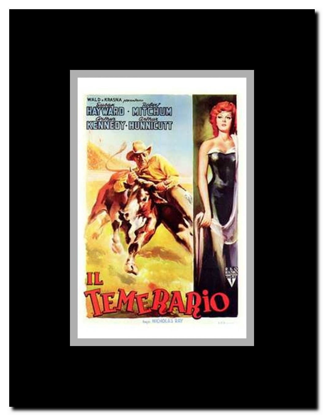 The Lusty Men Framed Movie Poster