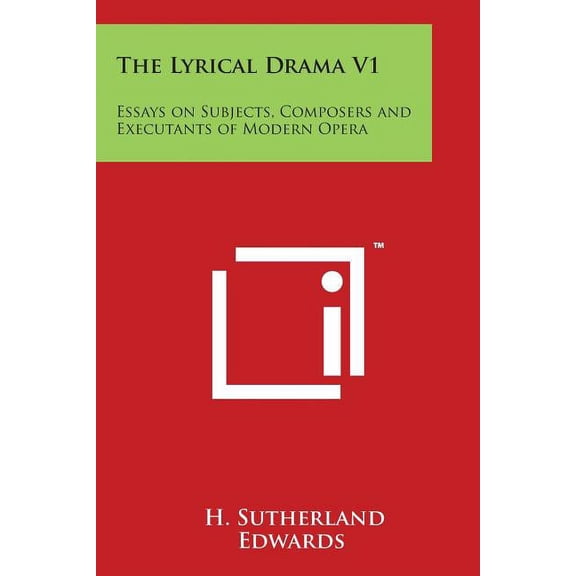 The Lyrical Drama V1 (Paperback)