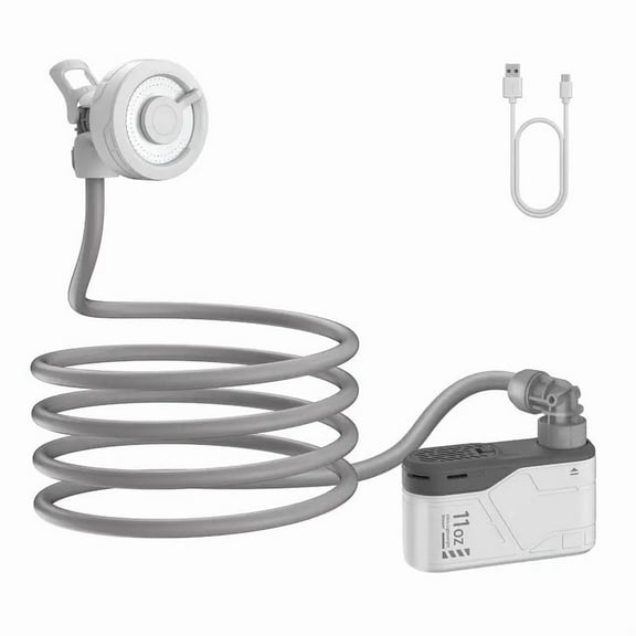 The MAX Shower Portable Rechargeable Shower Head is an ultralight rechargeable outdoor shower pump, a portable handheld camping shower head