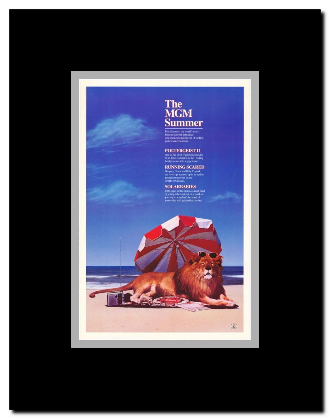 The MGM Summer Framed Movie Poster