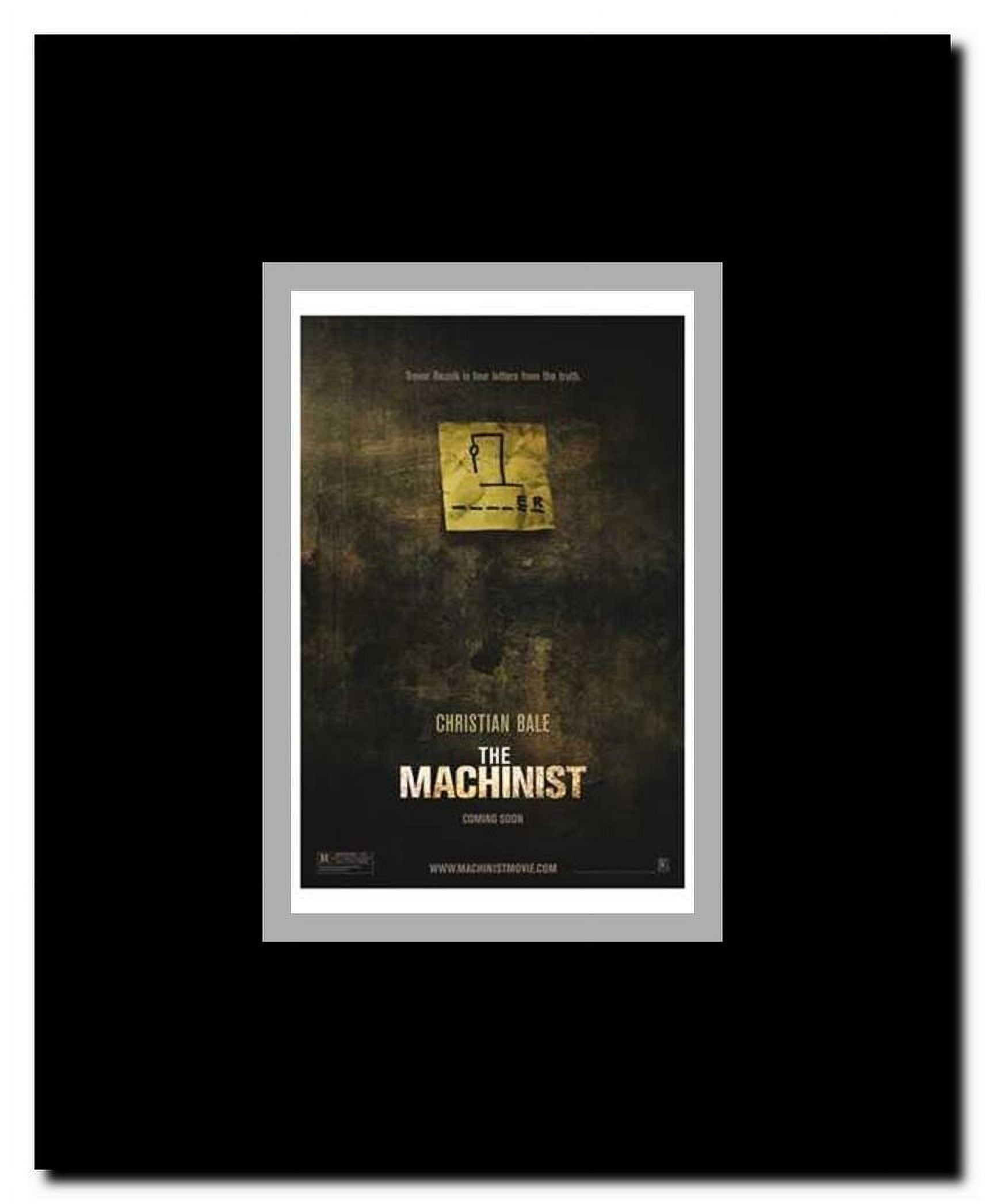 The Machinist Framed Movie Poster