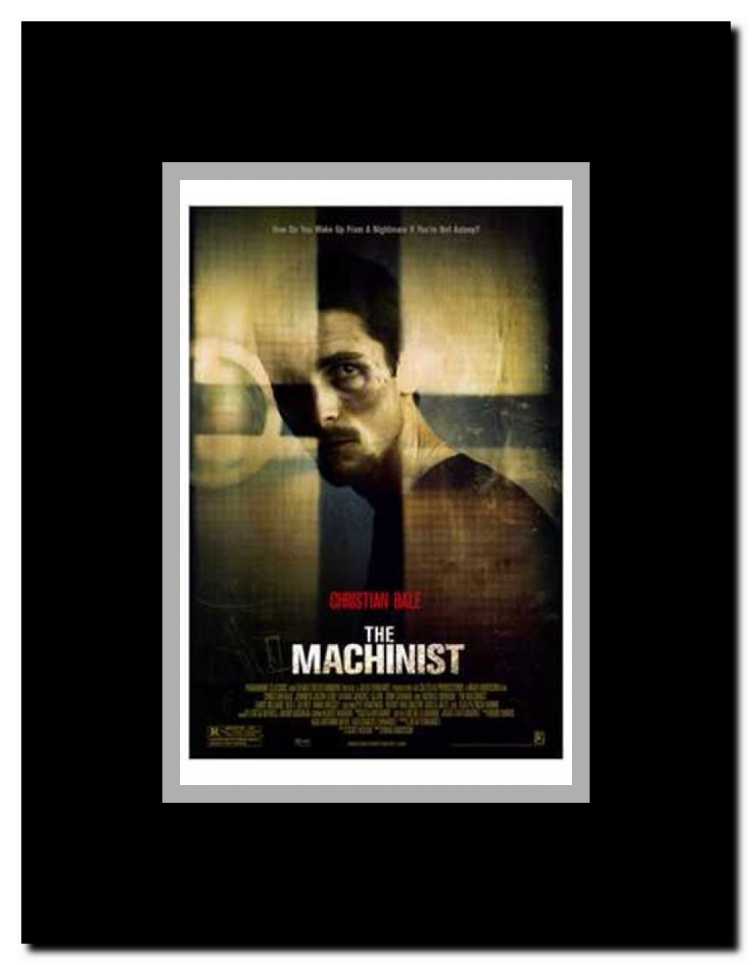 The Machinist Framed Movie Poster