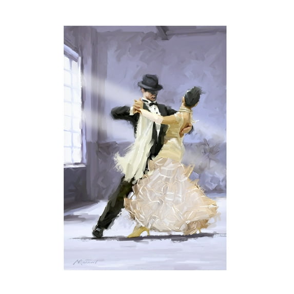 Trademark Fine Art The Macneil Studio Ballroom Dancing Canvas Wall Art - 16x24