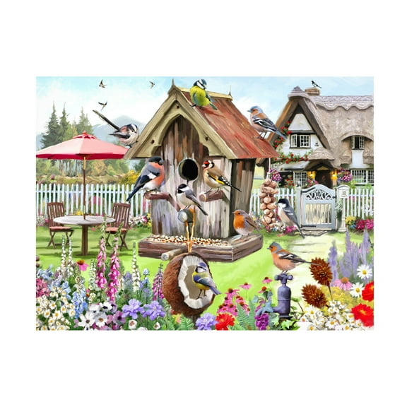 The Macneil Studio 'Birdhouse' Canvas Art