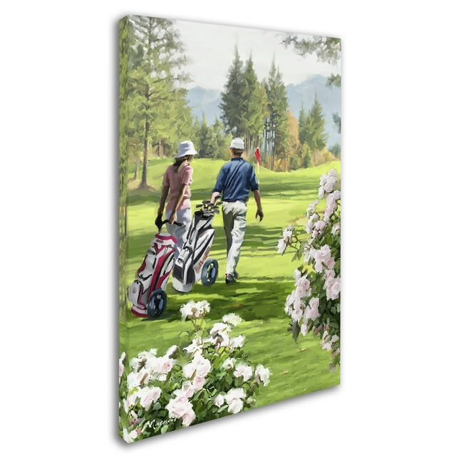The Macneil Studio 'Golfers' Canvas Art