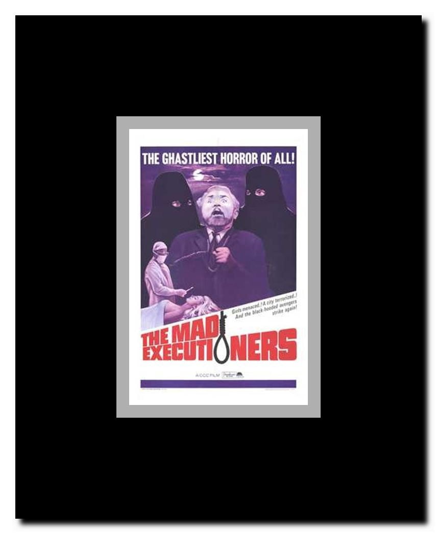 The Mad Executioners Framed Movie Poster