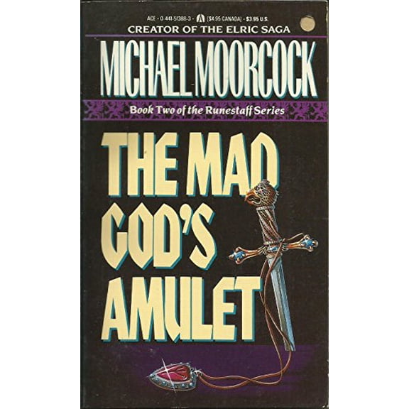 Pre-Owned The Mad God's Amulet (Hawk Moon) Paperback