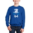 thumbnail image 1 of The Mad Hatter - Boy's Word Art Crewneck Sweatshirt, 1 of 3