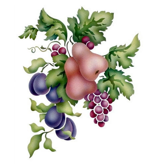 The Mad Stencilist Granite Bay Corner Wall Stencil; TMS106