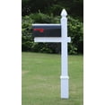 thumbnail image 1 of The Madden Vinyl / PVC Mailbox Post (Includes Mailbox), 1 of 3