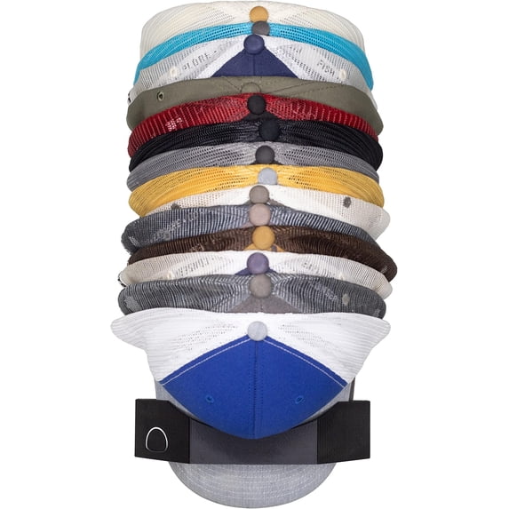 The -Made Hat Rack and Compact Hat Organizer for Wall Installation, 20 ...
