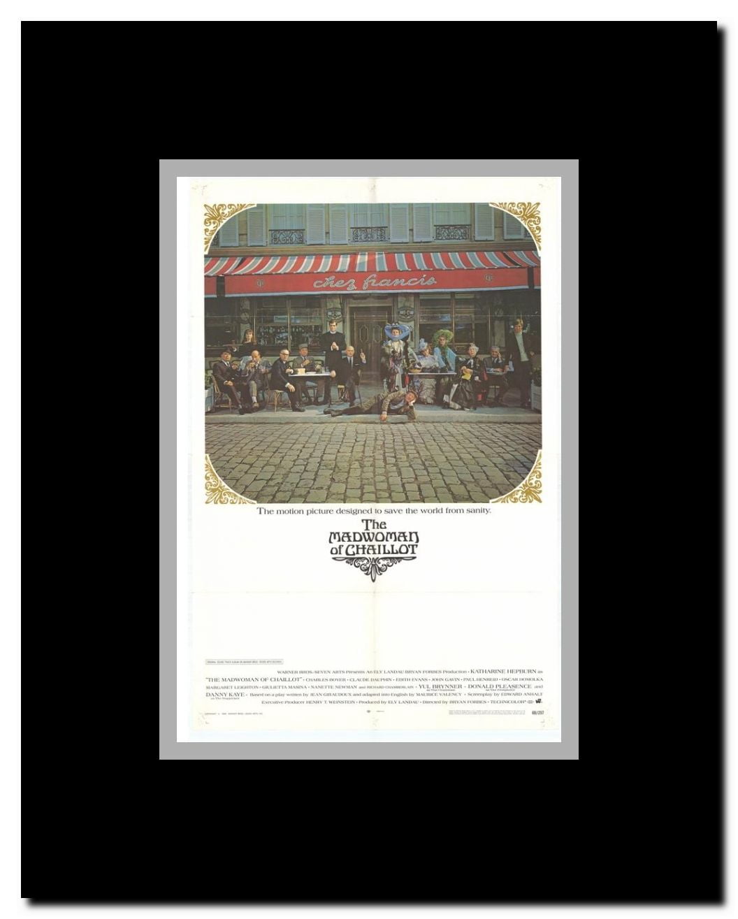 The Madwoman of Chaillot Framed Movie Poster