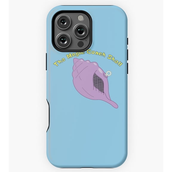 The Magic Conch Shell GA4879 Phone Case for iPhone 11 to 17 Pro Max