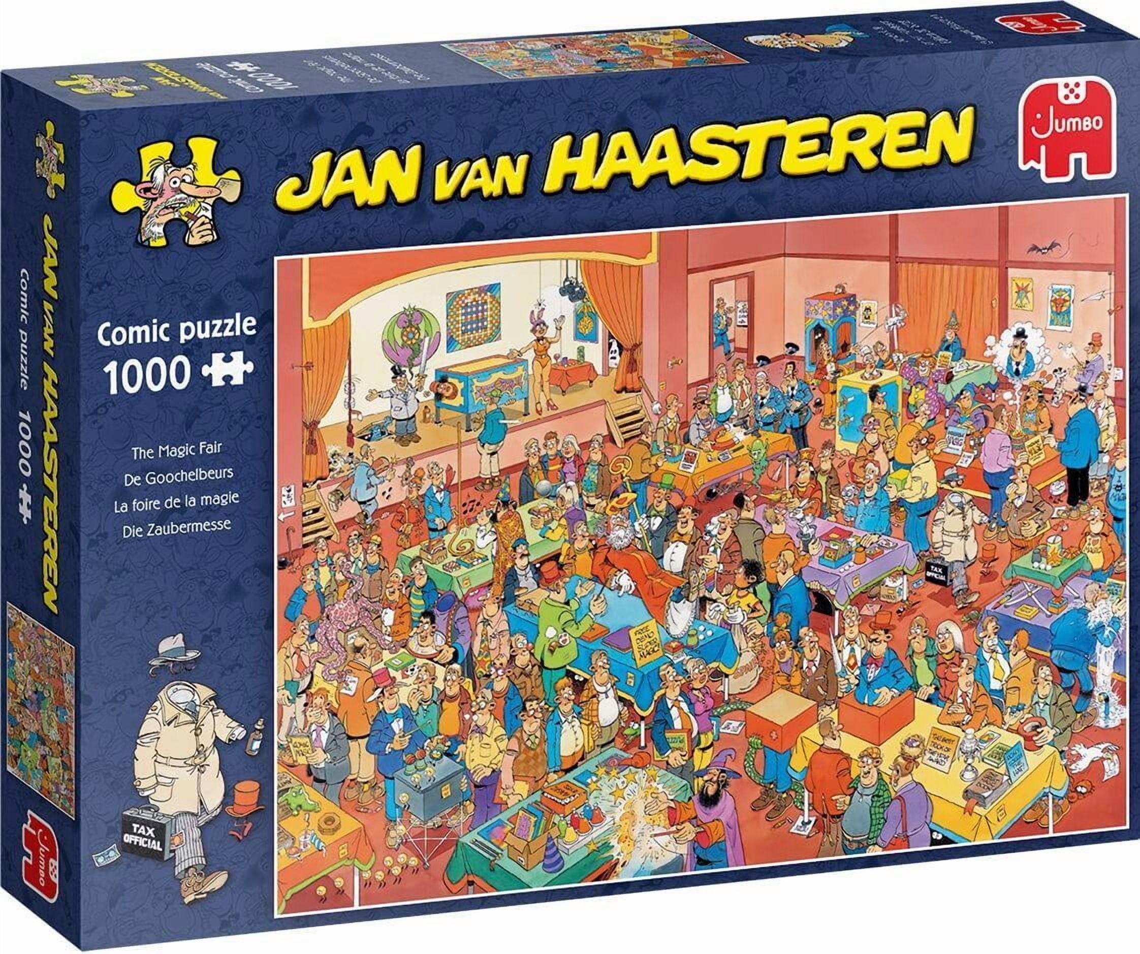 Jumbo Pompiere Puzzle 1000 Pezzi - Open Day At The Fire Station - Falcon De Luxe