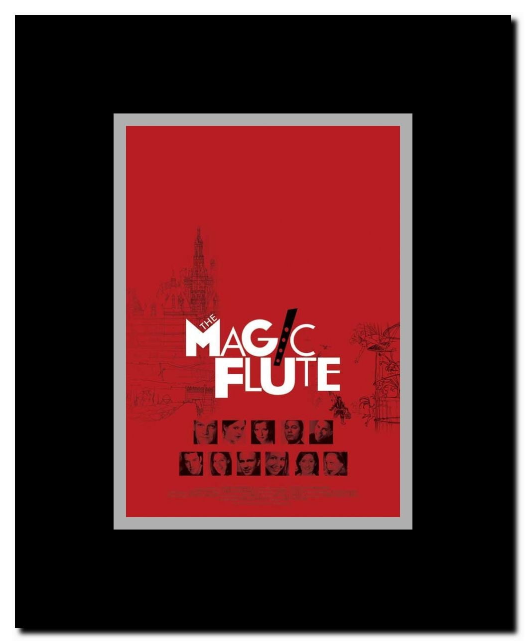 The Magic Flute Framed Movie Poster