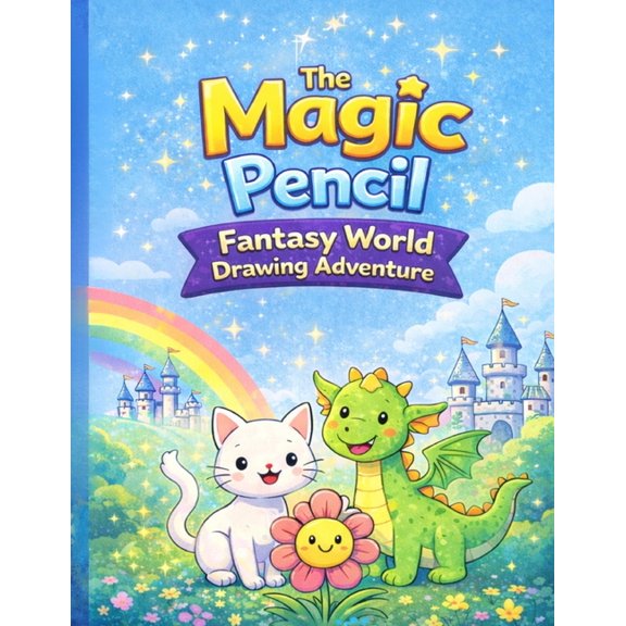 The Magic Pencil: Fantasy World Drawing Adventure: Draw to Bring the Magic to Life!, (Paperback)