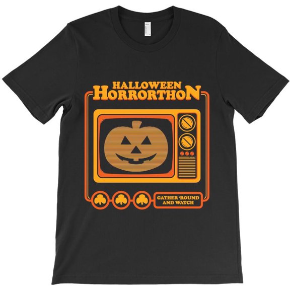 The Magic Pumpkin Rotten Pumpkin Horror Scary Themed Funny and Cute H20744 T-Shirt, for Men and Women, Up to Size 5XL