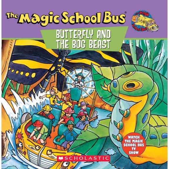 Pre-Owned The Magic School Bus: Butterfly And Bog Beast, Paperback Nancy Krulik