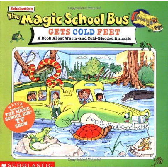 Pre-Owned The Magic School Bus Gets Cold Feet: A Book about Hot-And Cold-Blooded... (Paperback) by Joanna West Cole