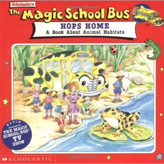 Pre-Owned The Magic School Bus Hops Home: A Book About Animal Habitats (Paperback) 0590484133 9780590484138