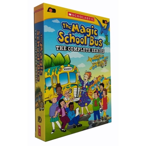 The Magic School Bus: The Complete Collection (DVD, 2012, 8-Disc Set) Free Ship