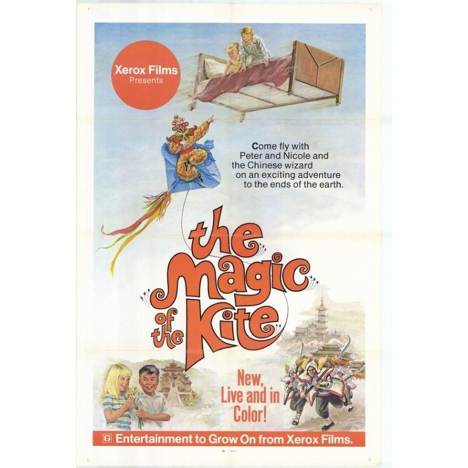 The Magic of the Kite Movie Poster (11 x 17) - Item # MOVAE5085 -  Walmart.com, image size:1628x1628