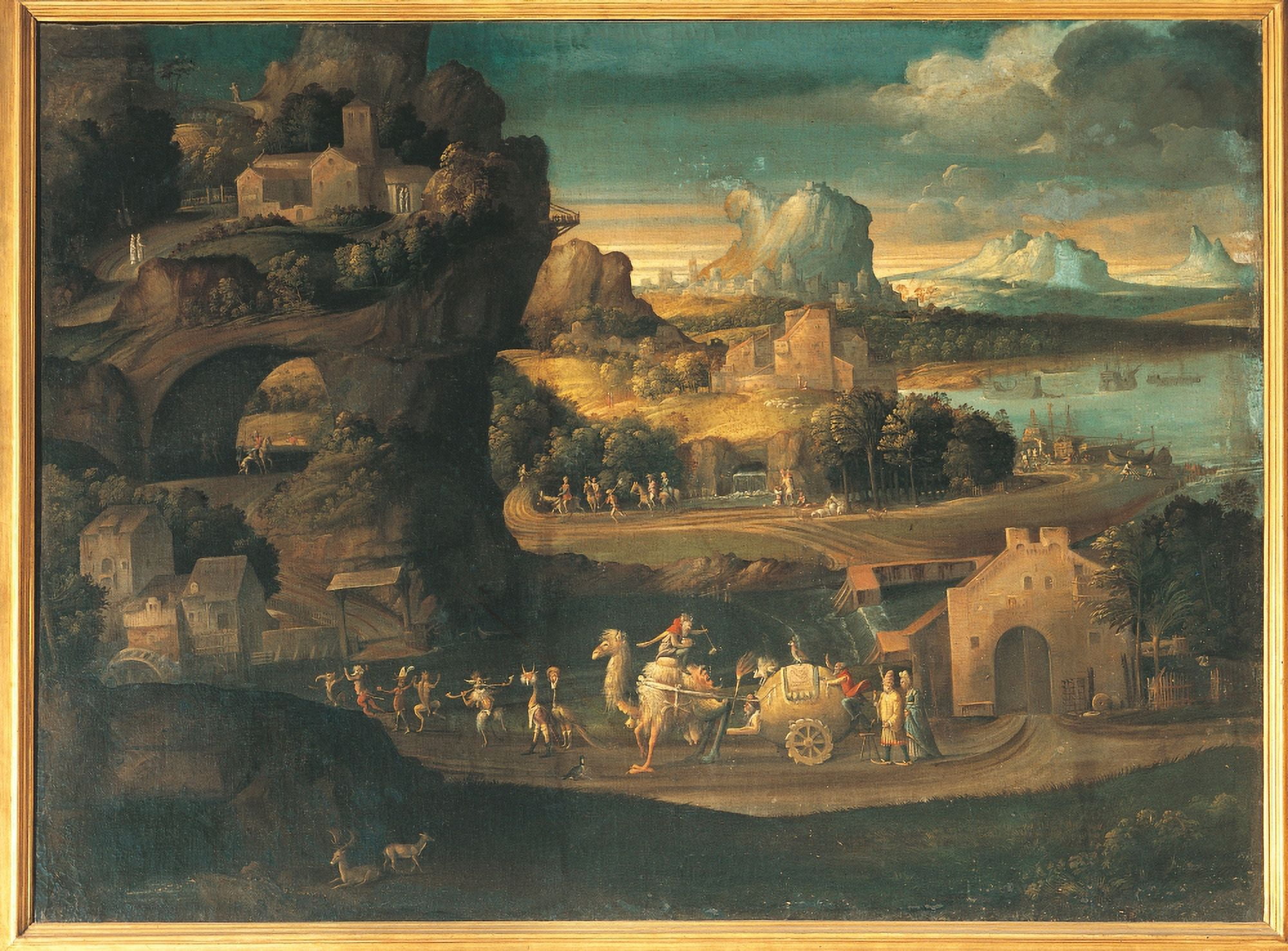 The Magical Procession Canvas Art - (36 x 24)