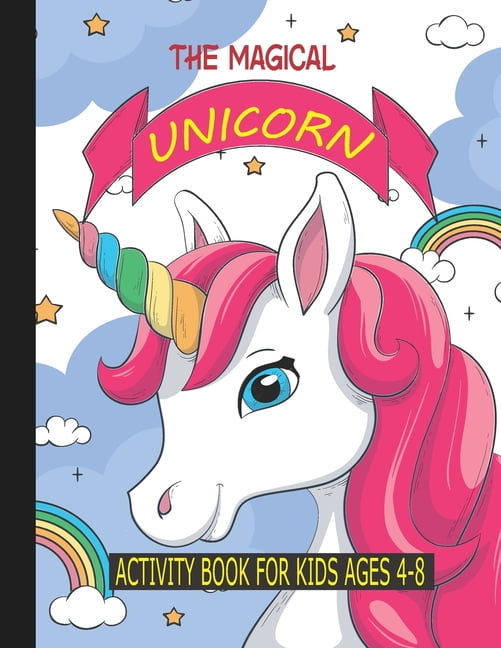 unicorn coloring book for kids ages 4-8: (The Future Teacher's