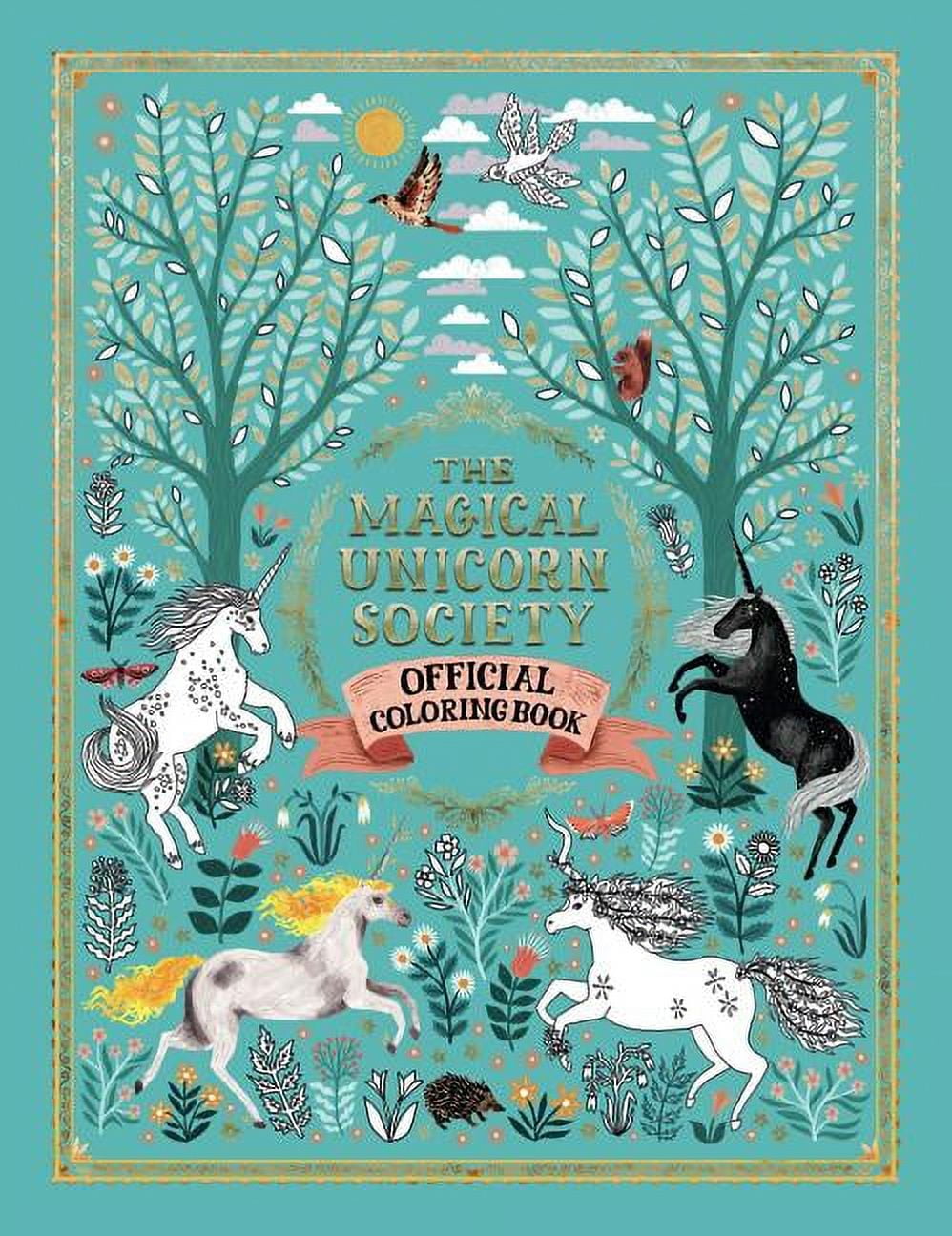 The Magical Unicorn Society Official Coloring Book (Paperback ...