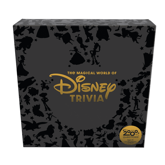 The Magical World of Disney Trivia Game - Family Fun, Children Ages 6+