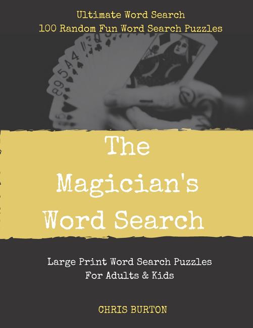 The Magician's Word Search (Paperback)(Large Print)