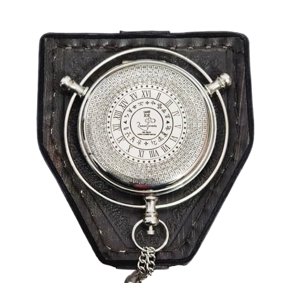 The Magisterium Compass Engraved Brass Navigational Tool, Personalized Birthday