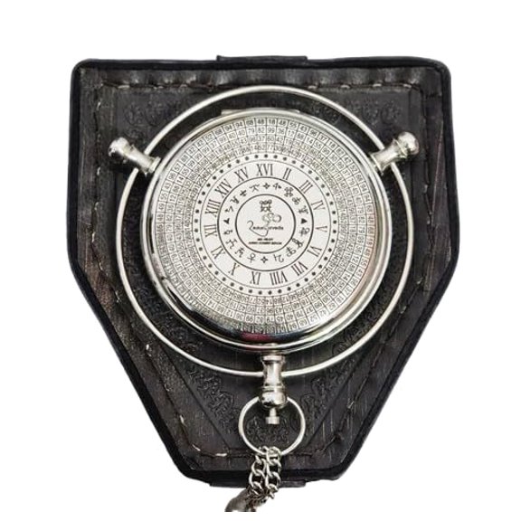 The Magisterium Compass Engraved Brass Navigational Tool, Personalized Birthday