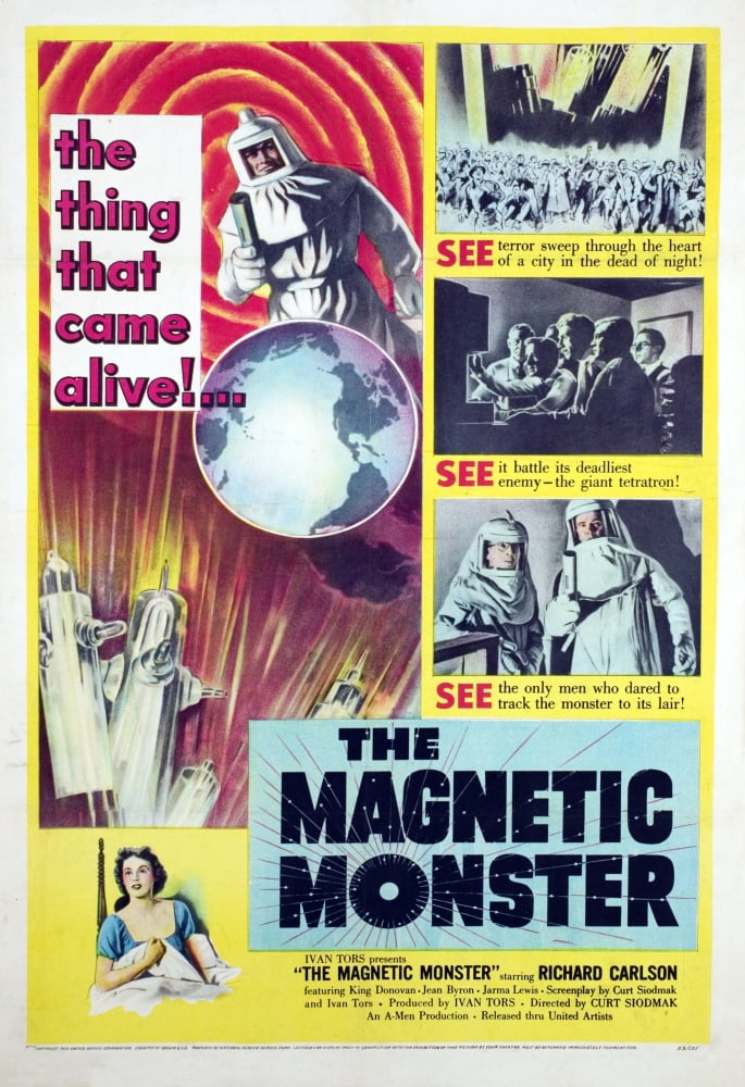 The Magnetic Monster Canvas Art - (24 x 36)